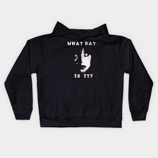 What day is it? feels like Wednesday Kids Hoodie